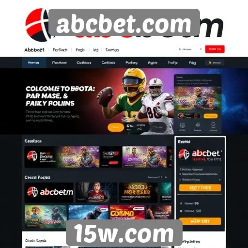Avaliação do design intuitivo do site abcbet.com